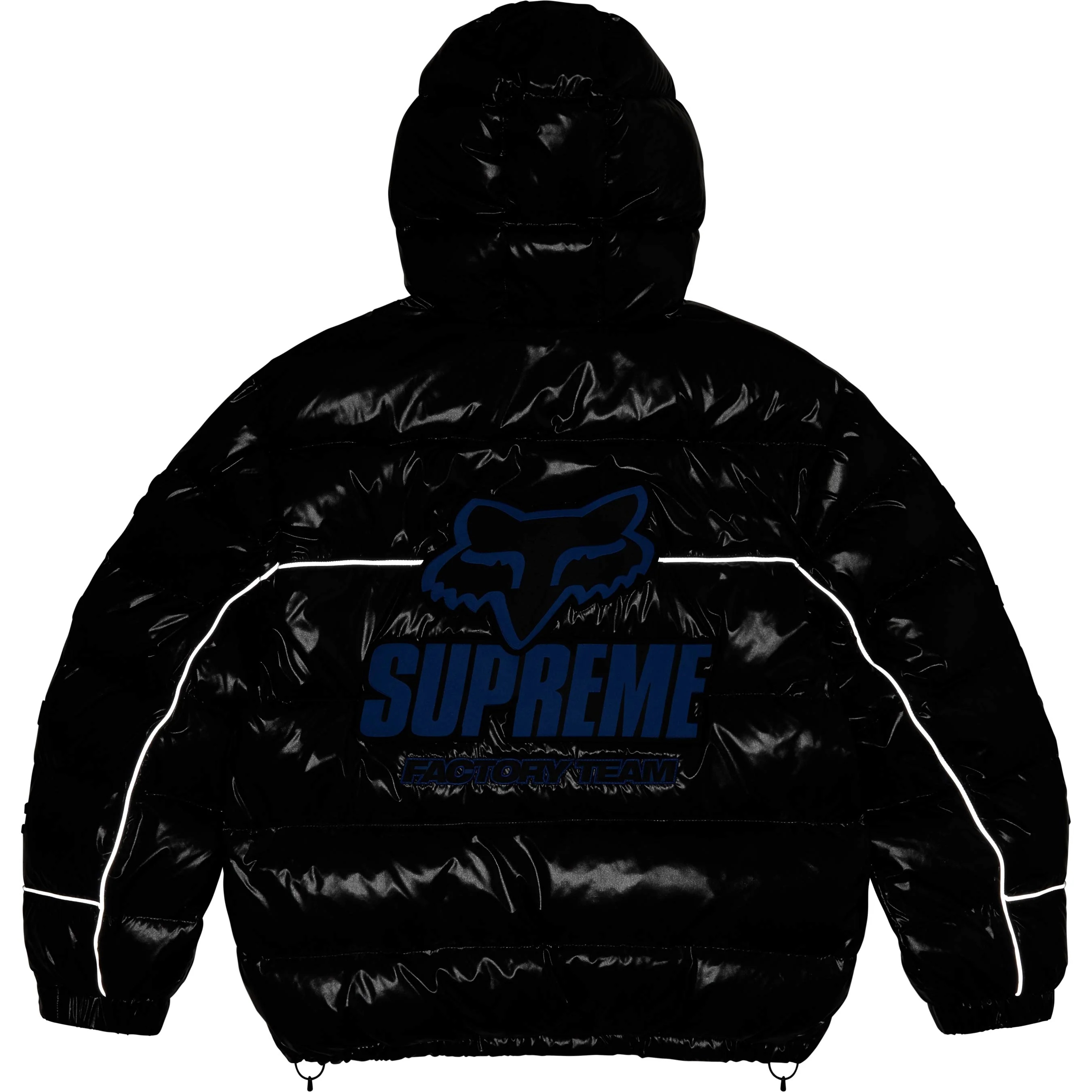 Supreme®/Fox Racing® Shiny Down Puffer Jacket view 7